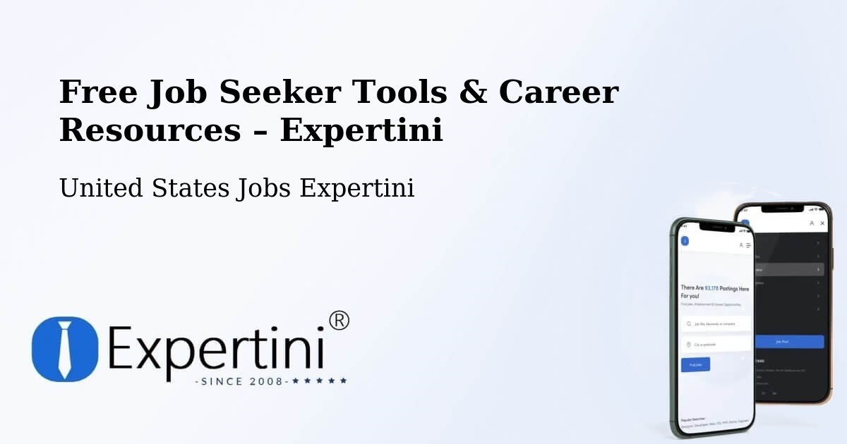 Free Job Seeker Tools & Career Resources – Orting - Orting, United States Jobs Expertini